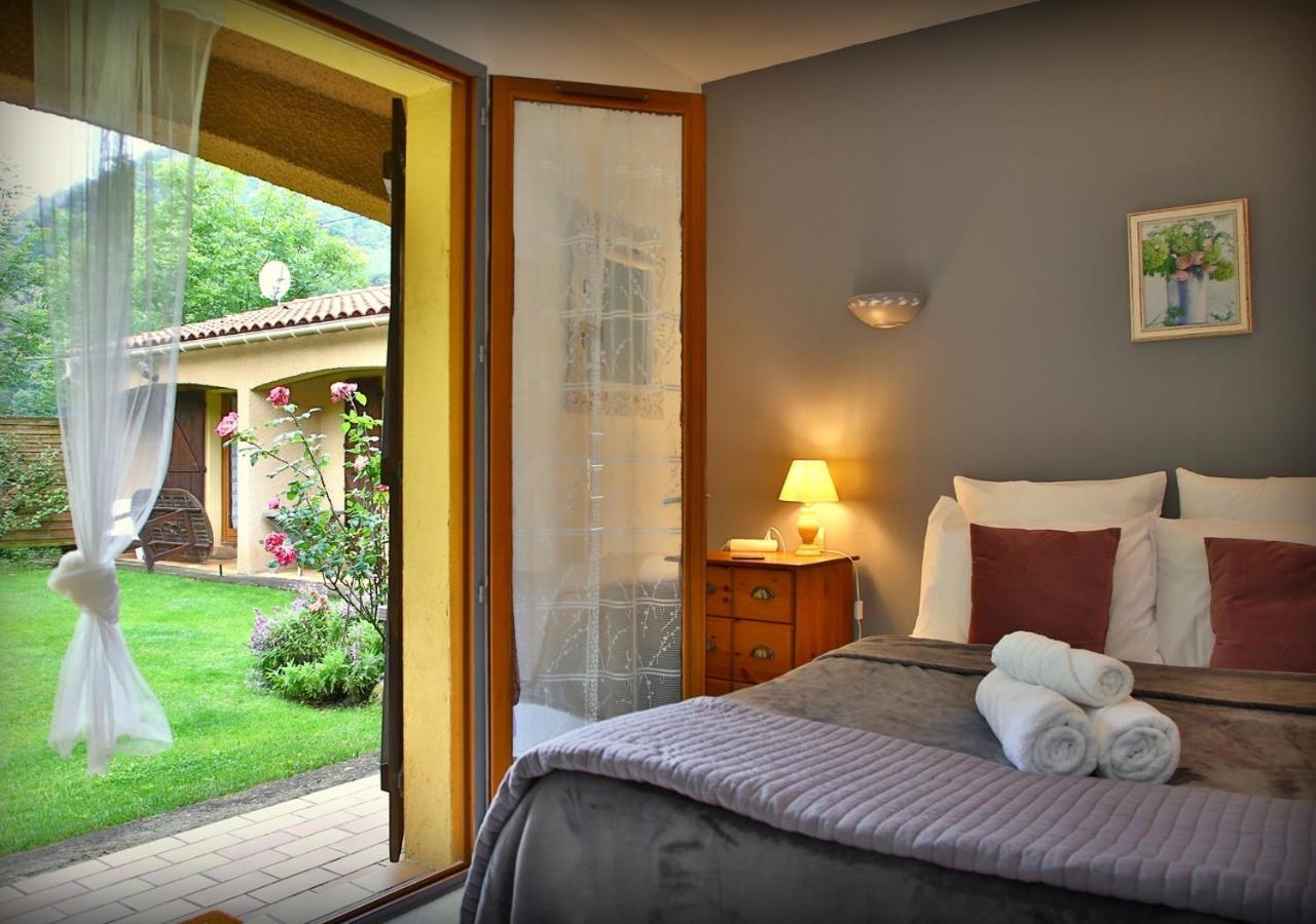 Beau Vallon - Gite Et Chambres D'Hotes Pyrenees-Mediterranee - Pays Catalan Sahorre Zewnętrze zdjęcie